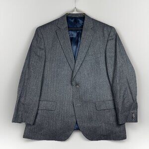 Jack Victor Exclusive Collection Grey Coneway Alpaca Wool blend Sz 44R Canada